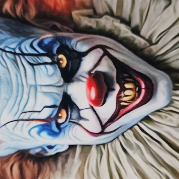 4x6 Pennywise The Clown‎ IT Scary Fantasy Wall Art Watercolor Oil Painting Print - Picture 5 of 6